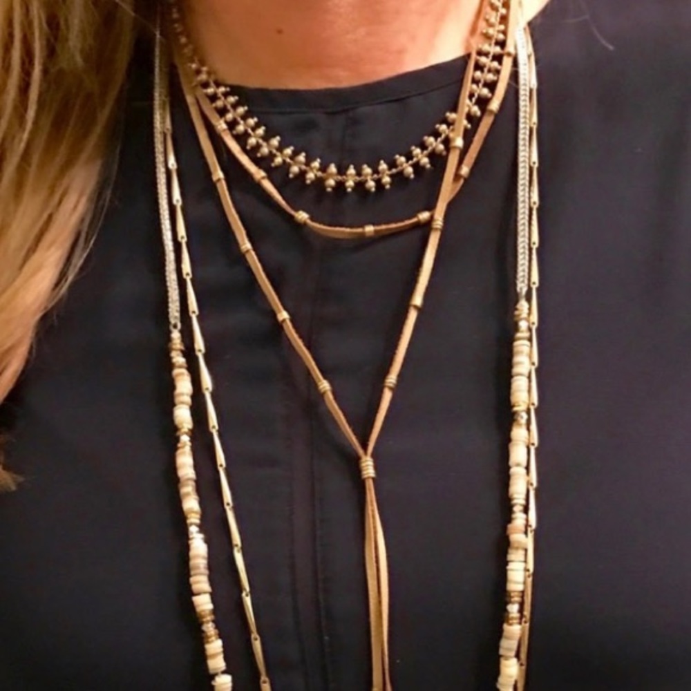 STELLA & DOT Aven layering necklace